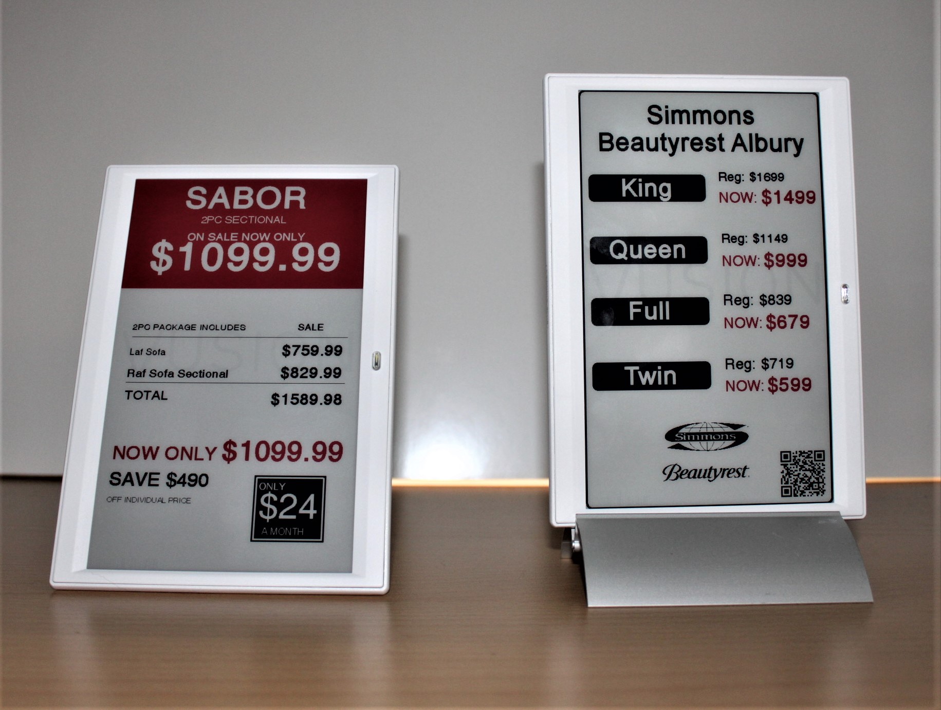 Electronic Shelf Labels Etagg Solutions Digital Price Tags For Retail
